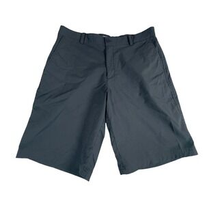 Nike‎ Golf Shorts Mens 34 Gray Dri-FIT Tour Performance Striped Lightweight